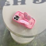 Girls Cute Phone Case Silicone Phone Case Cover With Butterfly Stand For iphone X XS XR 11 12 13 14 Pro Plus Max