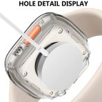 Transparent Clear TPU Bumper Cover Smart Watch Case For Apple Watch Series 8 Ultra 49mm Case