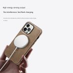 trending product 2024 magnetic ring holder kickstand pu leather back phone case cover for iphone 15 14 13 12 11 pro max