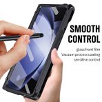 For Samsung Galaxy Z Fold6 5G Diamond Case-film Integral Hinge Shockproof Phone Case with Pen Mobile Phone Case