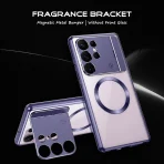 Luxury Magnetic Lens Protector Phone Case For Samsung Galaxy Ultra Foldable Metal Cover