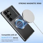 Luxury Magnetic Lens Protector Phone Case For Samsung Galaxy Ultra Foldable Metal Cover