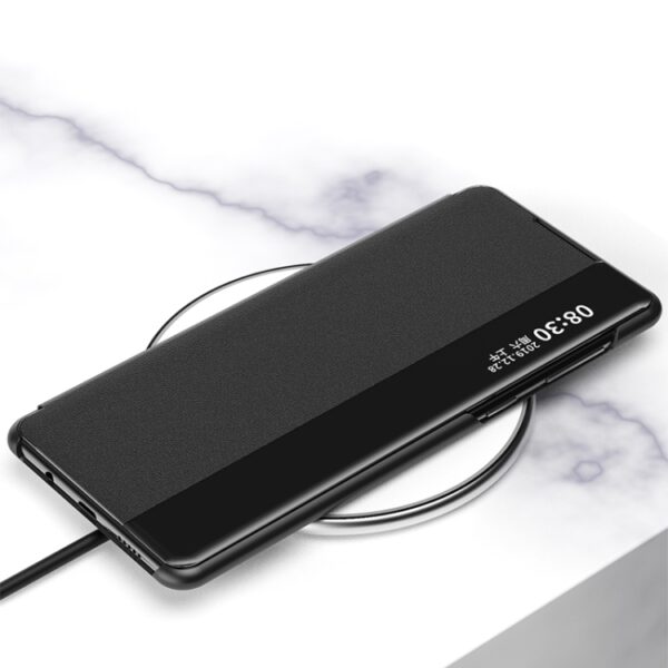 Factory Wholesale S22 Ultra Case Window View Leather Phone Case for Samsung Galaxy S22