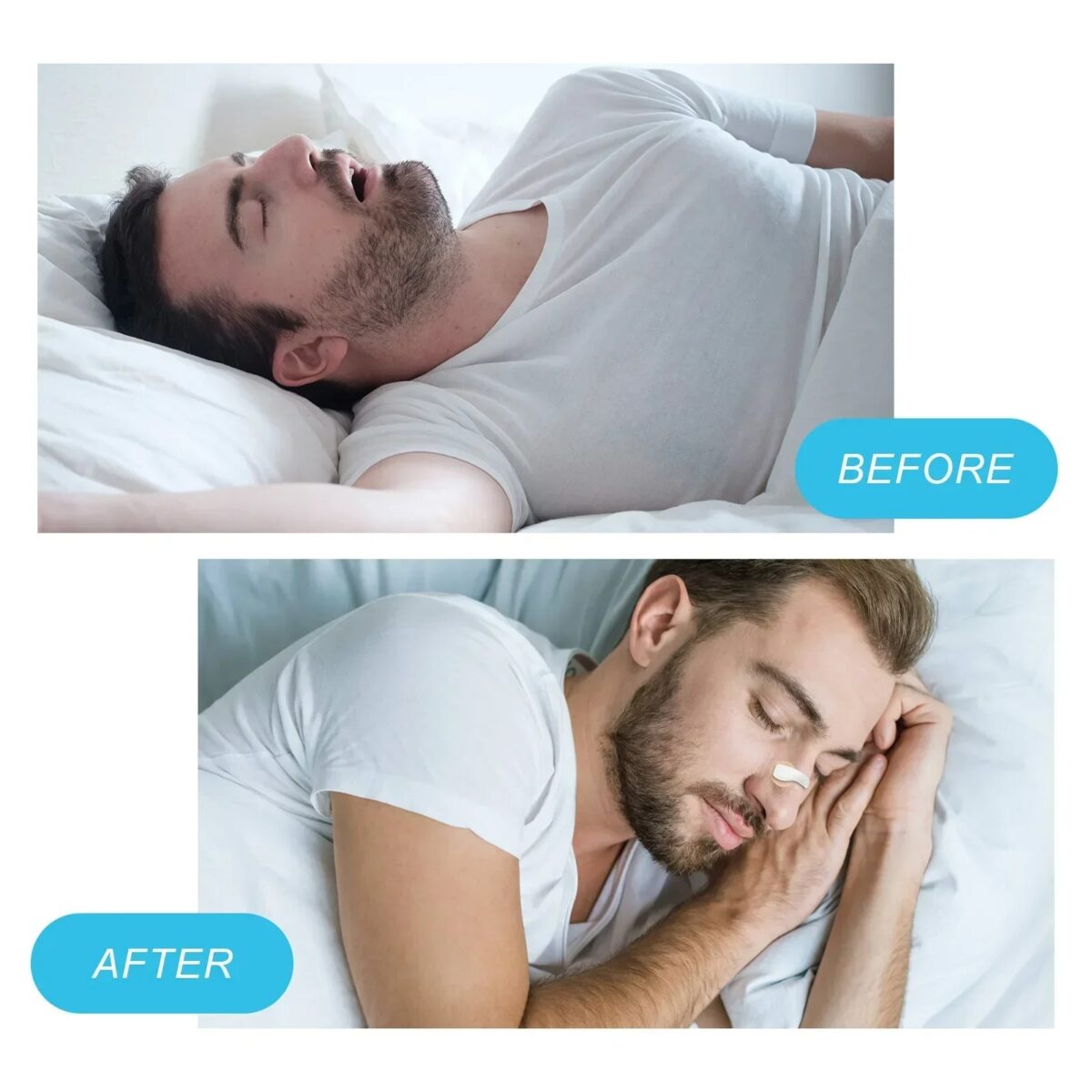 Magnetic Nasal Strips Nasal Breathing Dilators Kits Increase Air Intake Improve Sleeping Reduce Snoring for Nighttime - Image 8
