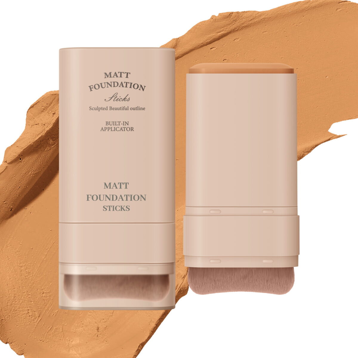 Neutral Waterproof Cream Foundation Contour Stick - Image 2