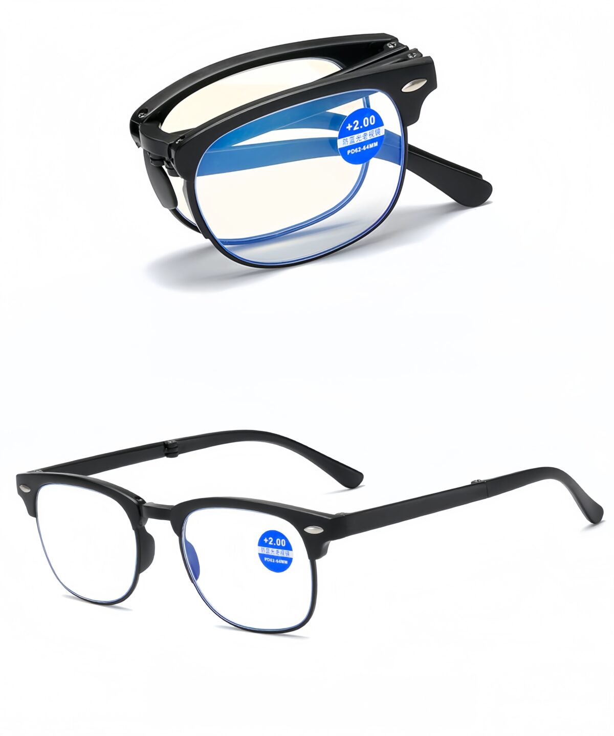 Anti Blue Light Lens Foldable Reading Glasses - Image 7