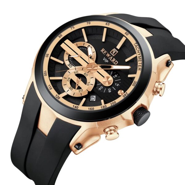 Reward X-Pro Sport Luxury Watch - Rose Golden-Black