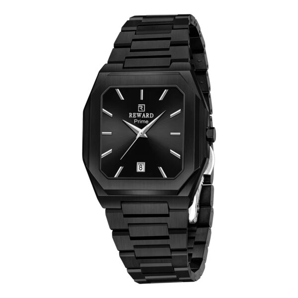 Reward Prime Octagon Luxury Watch - Black