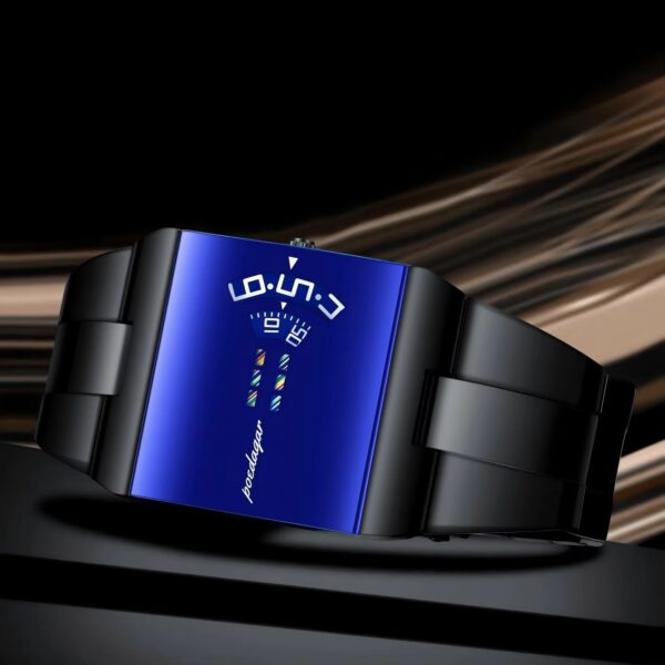 Poedagar Men's Stainless Steel Luxury Watch