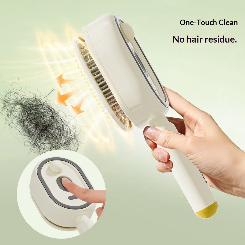Electric Vibration Spray Atomizing Plastic Air Cushion Comb Hair Smoothing Anti-static Massage Essential Oil Care Head Spa - Image 5