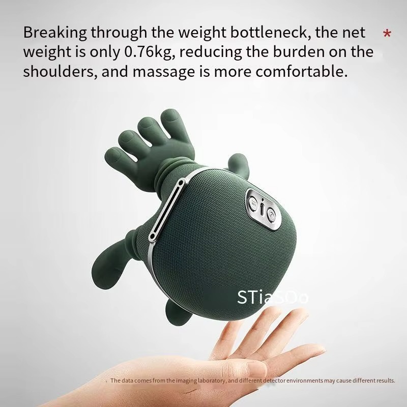 SIAASOO N7 Master Neck Massager Shawl Hot Compress & Kneading with Heat Therapy - Image 2