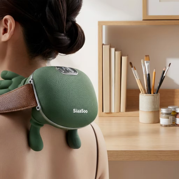 SIAASOO N7 Master Neck Massager Shawl Hot Compress & Kneading with Heat Therapy